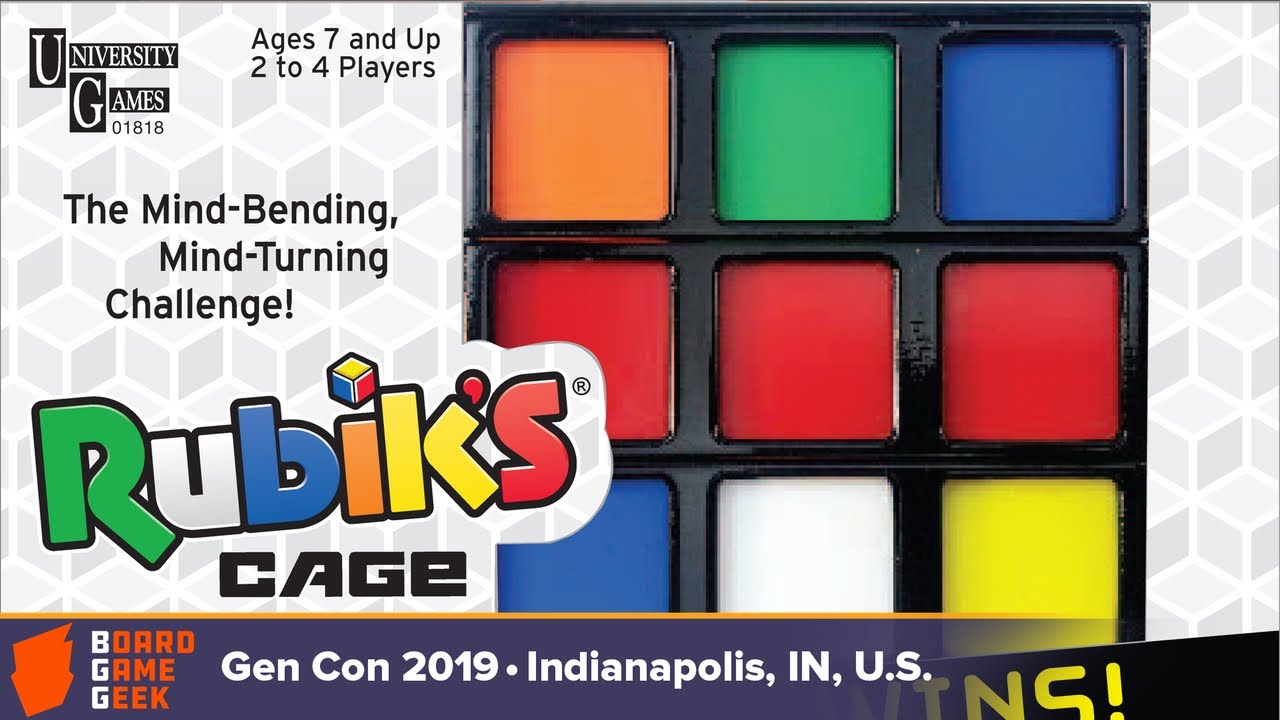 Rubik's Cage &mdash; game overview at Gen Con 2019