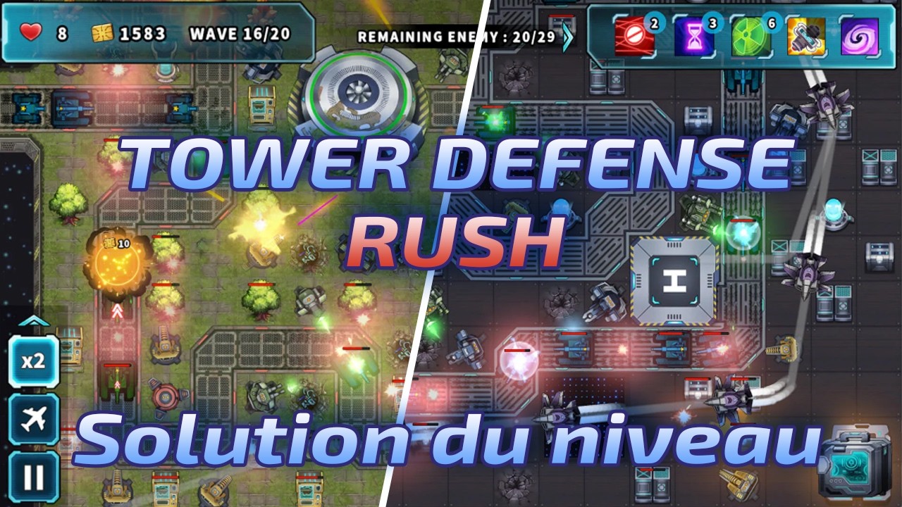 Tower Défense Rush : Niveau 172