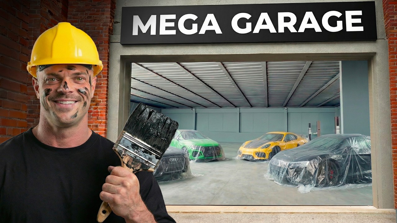 IL MEGA GARAGE PRENDE FORMA - serramenti - ponti - tinte  💪🏻   