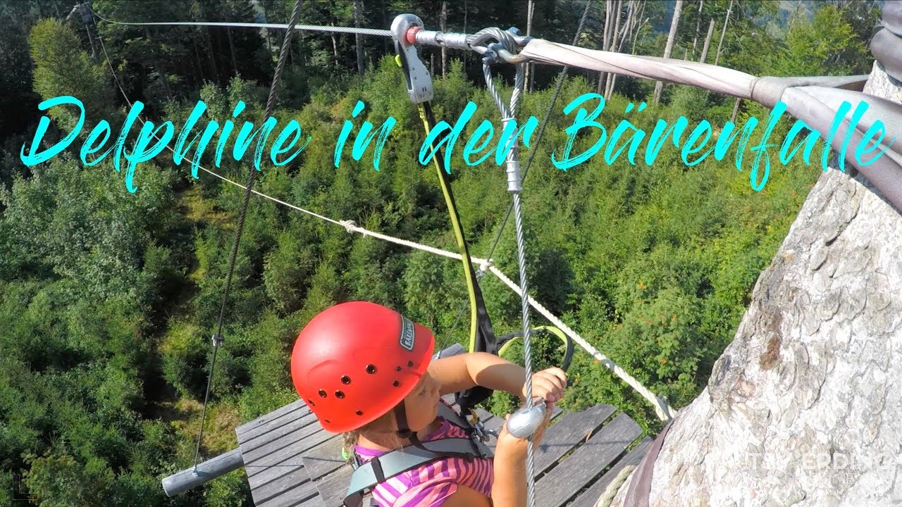 TSV Erding Delphine im Kletterpark Bärenfalle