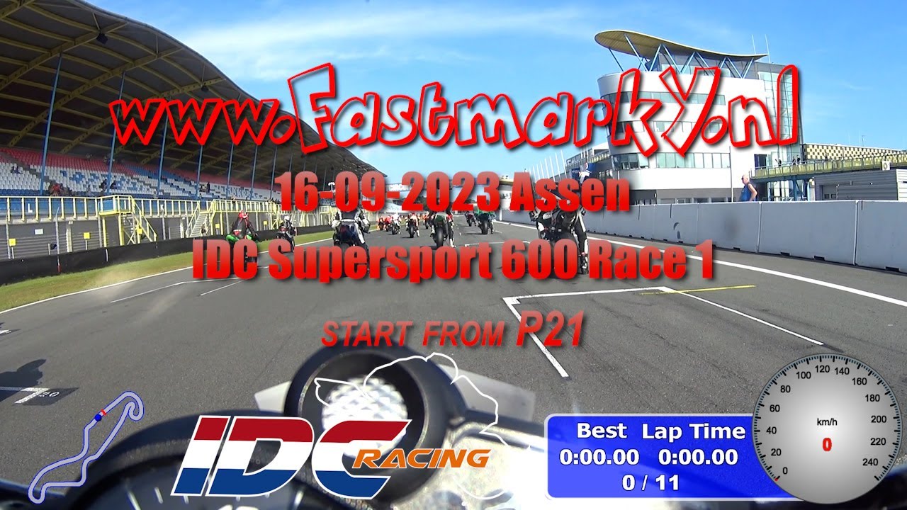 Fastmarky 16-09-2023 Assen IDC Supersport 600