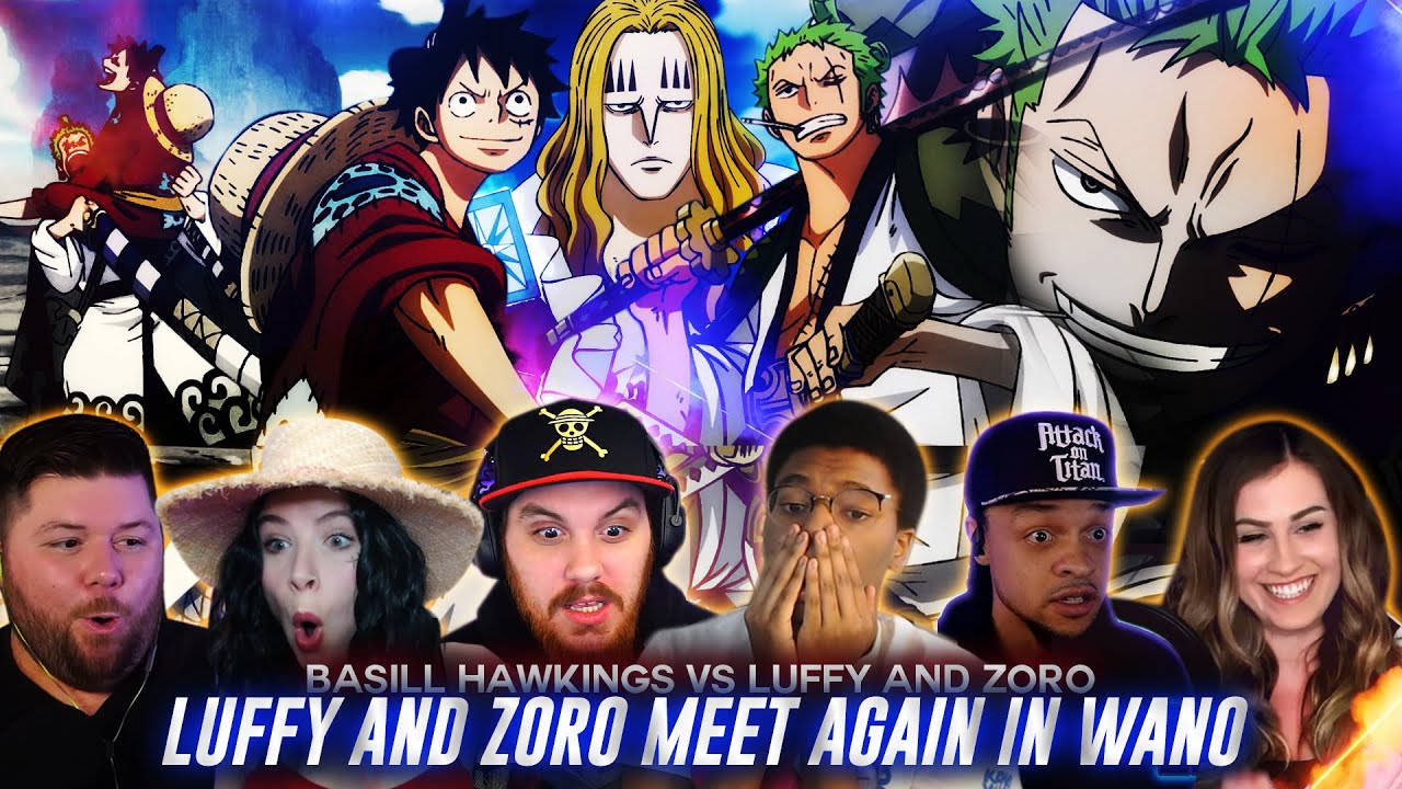 Zoro & Luffy Meets Again In Wano ! Reaction Mashup