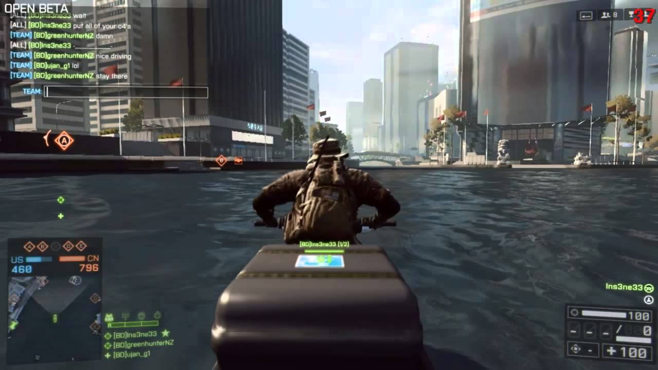 Battlefield 4 Fails, Jetski glitch.