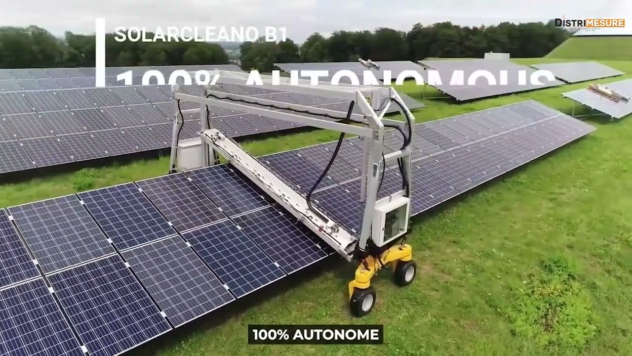 SolarCleano - Solutions robotiques pour le nettoyage des panneaux solaires