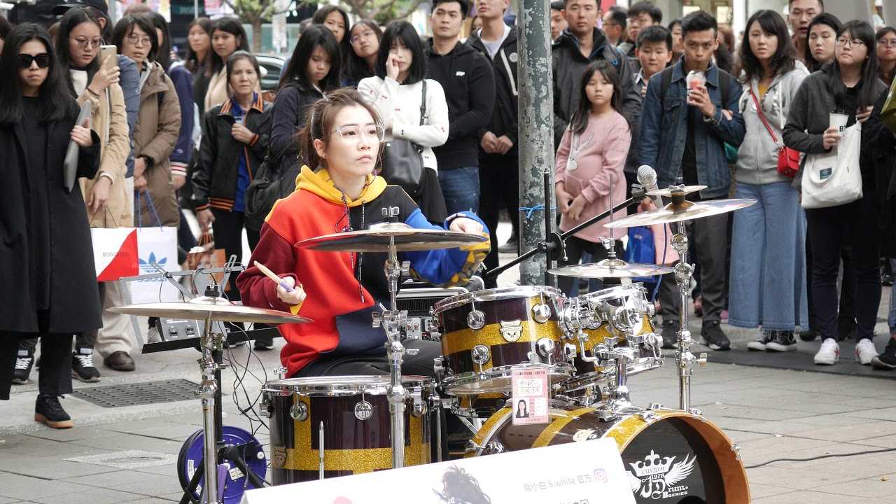 2019 - 2 - 28 羅小白街頭表演全程串燒 - 台北信義區 4K UHD