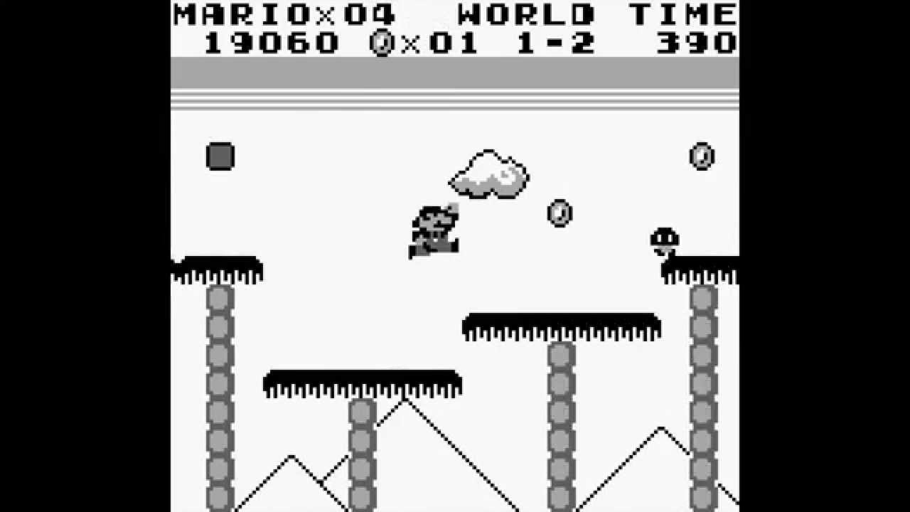 Super Mario Land - World 1-2 (1989) [GAME BOY]
