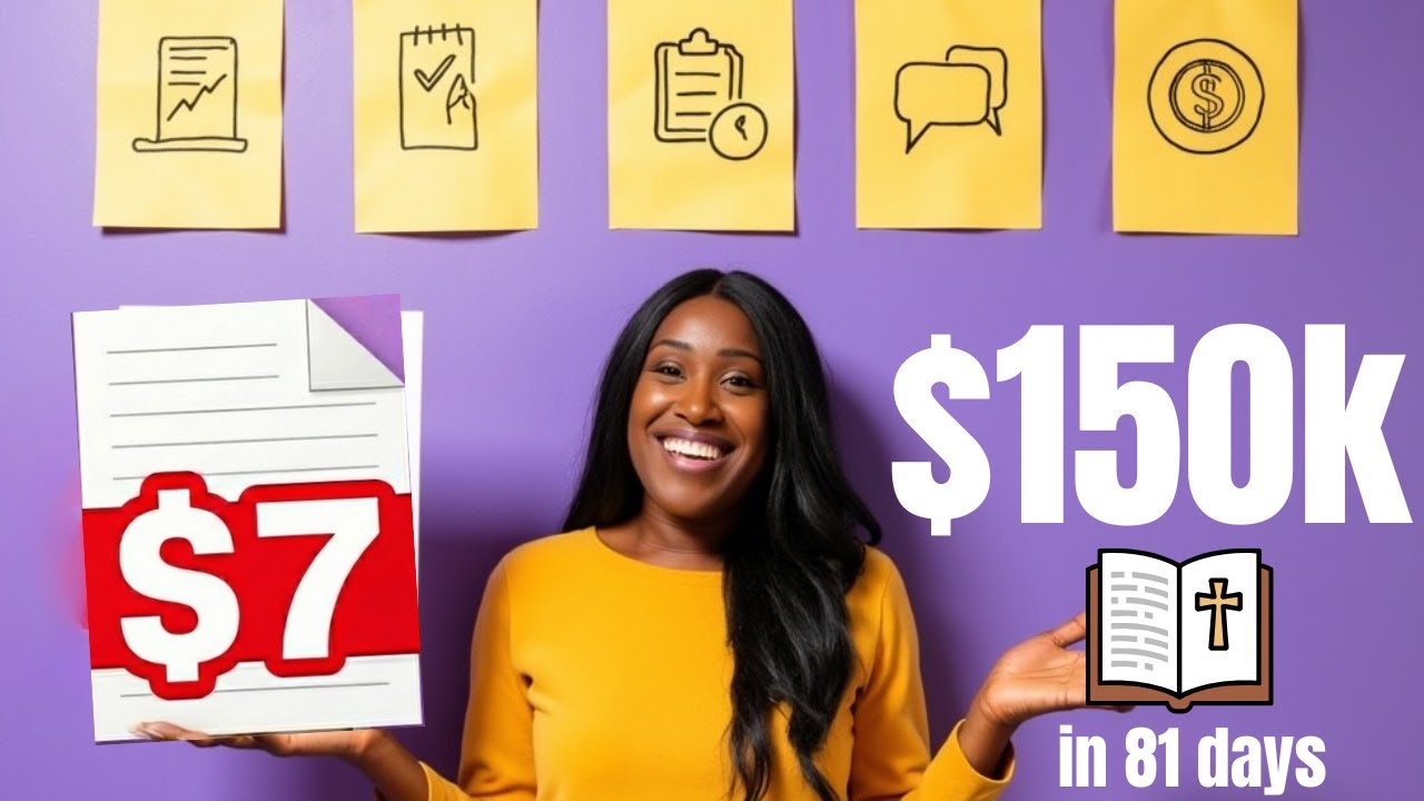 How I Made $157,000 in 81 Days With a $7 Product (Make Money Online  With This ONE Bible Verse).