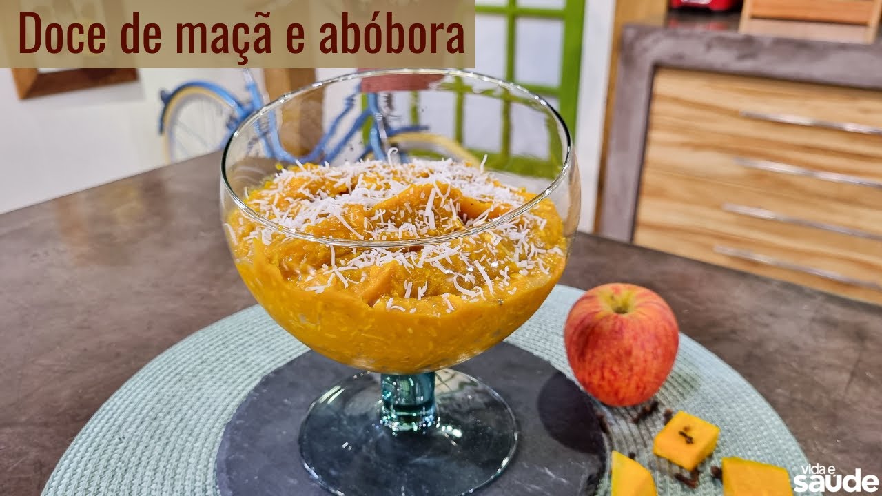 Receita: Doce de maçã e abóbora (23/11/22)