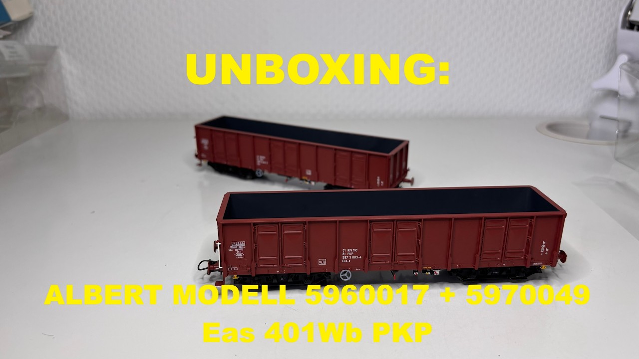 UNBOXING: ALBERT MODELL 5960017 + 5970049 Eas 401Wb PKP