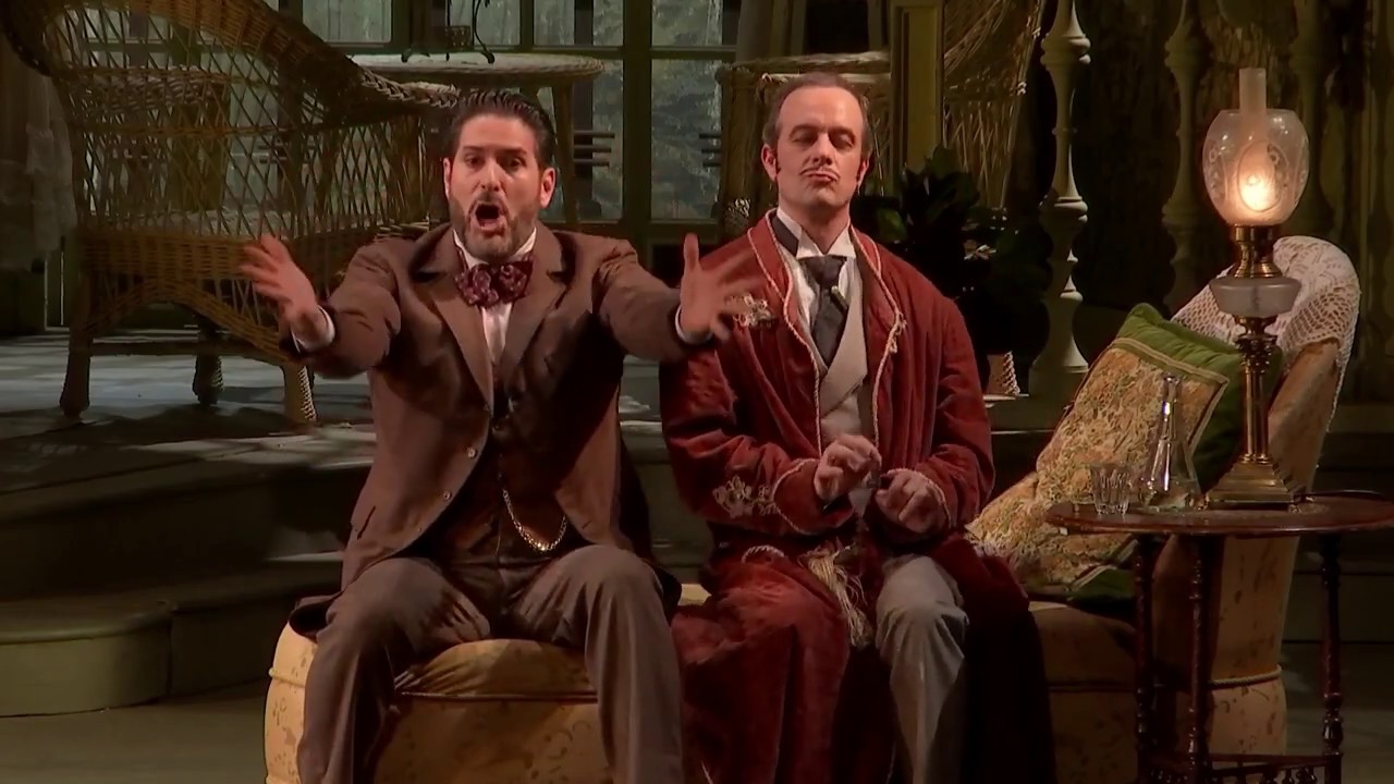 Clemens Unterreiner singt das Duett Falke - Eisenstein aus der Fledermaus