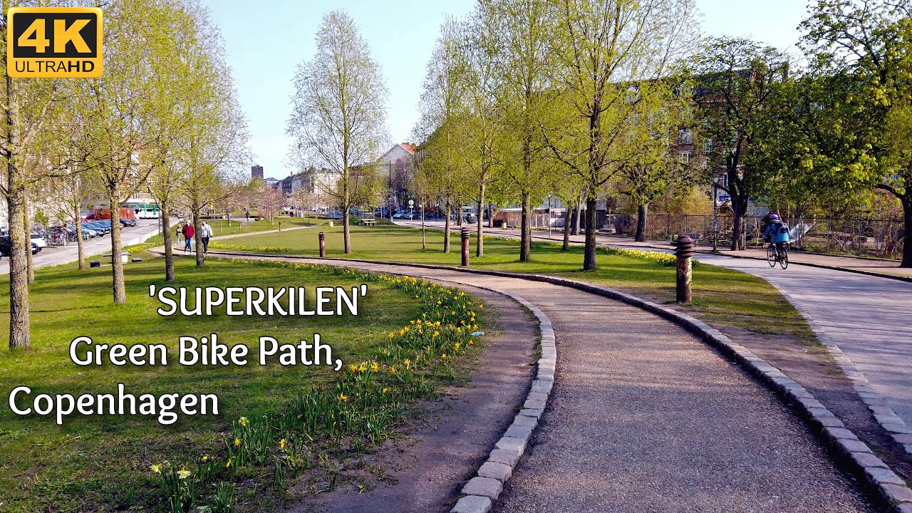 A walk along Copenhagen's green bike path 'Superkilen'