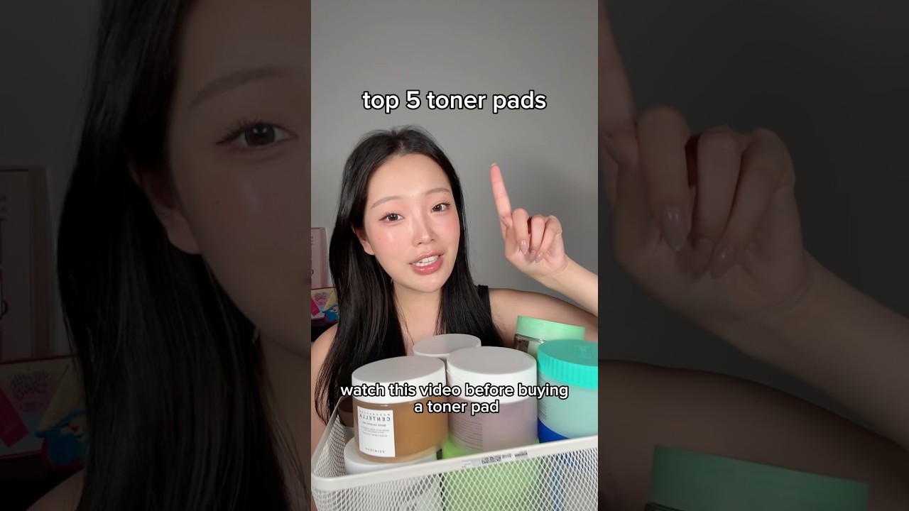 My favourite toner pads! They save my skin and makeup😭 #tonerpads #skincarefavorites #kbeauty