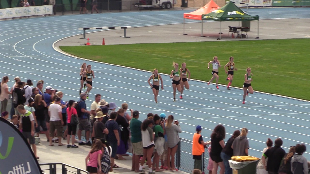 2017 STATE TRACK & FIELD CHAMPIONSHIPS: GIRLS U15 200M FINAL // LAVicTV