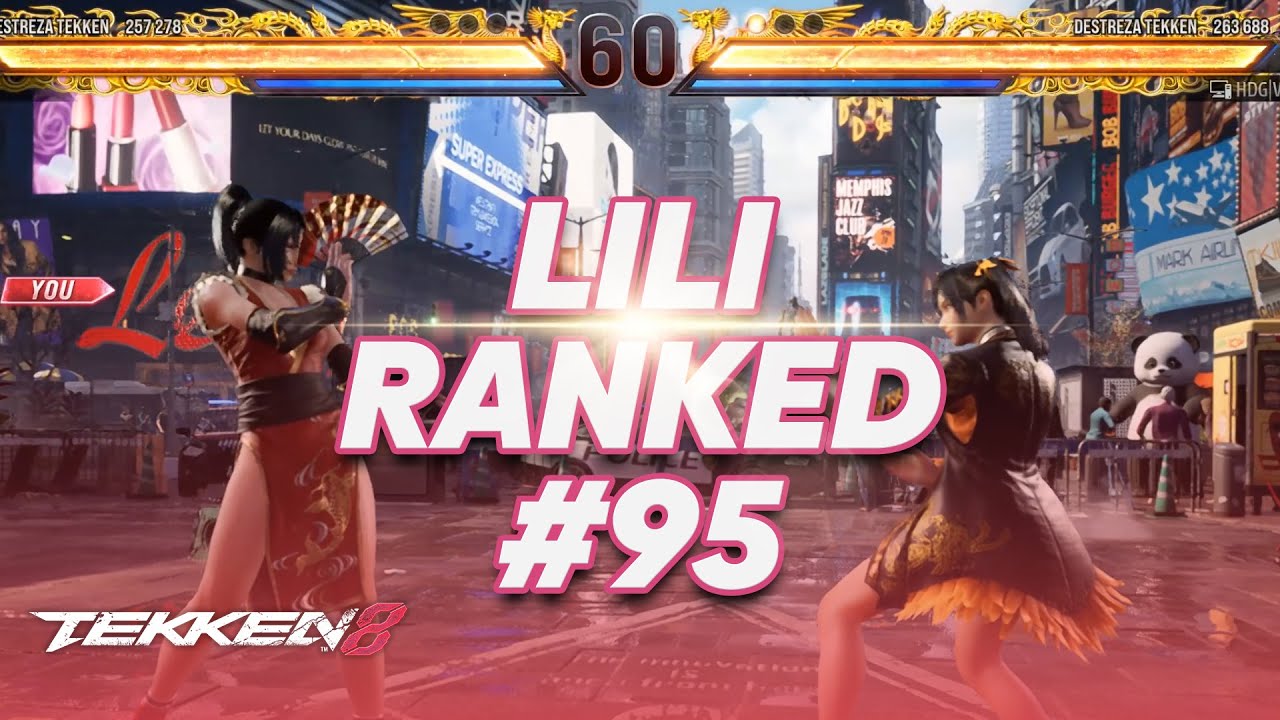 Tekken 8 Lili RANKED #95