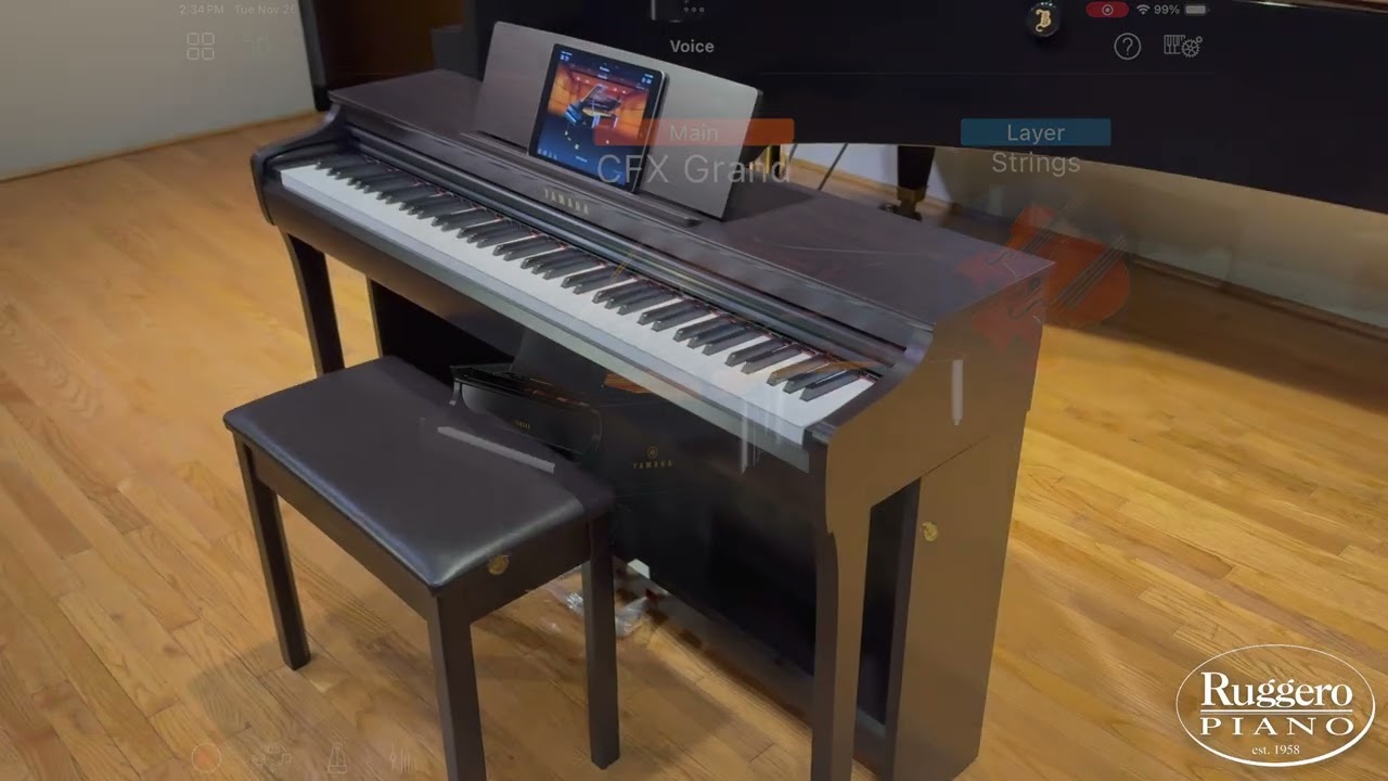 Yamaha Clavinova CLP-825 Overview 2025 - Ruggero Piano