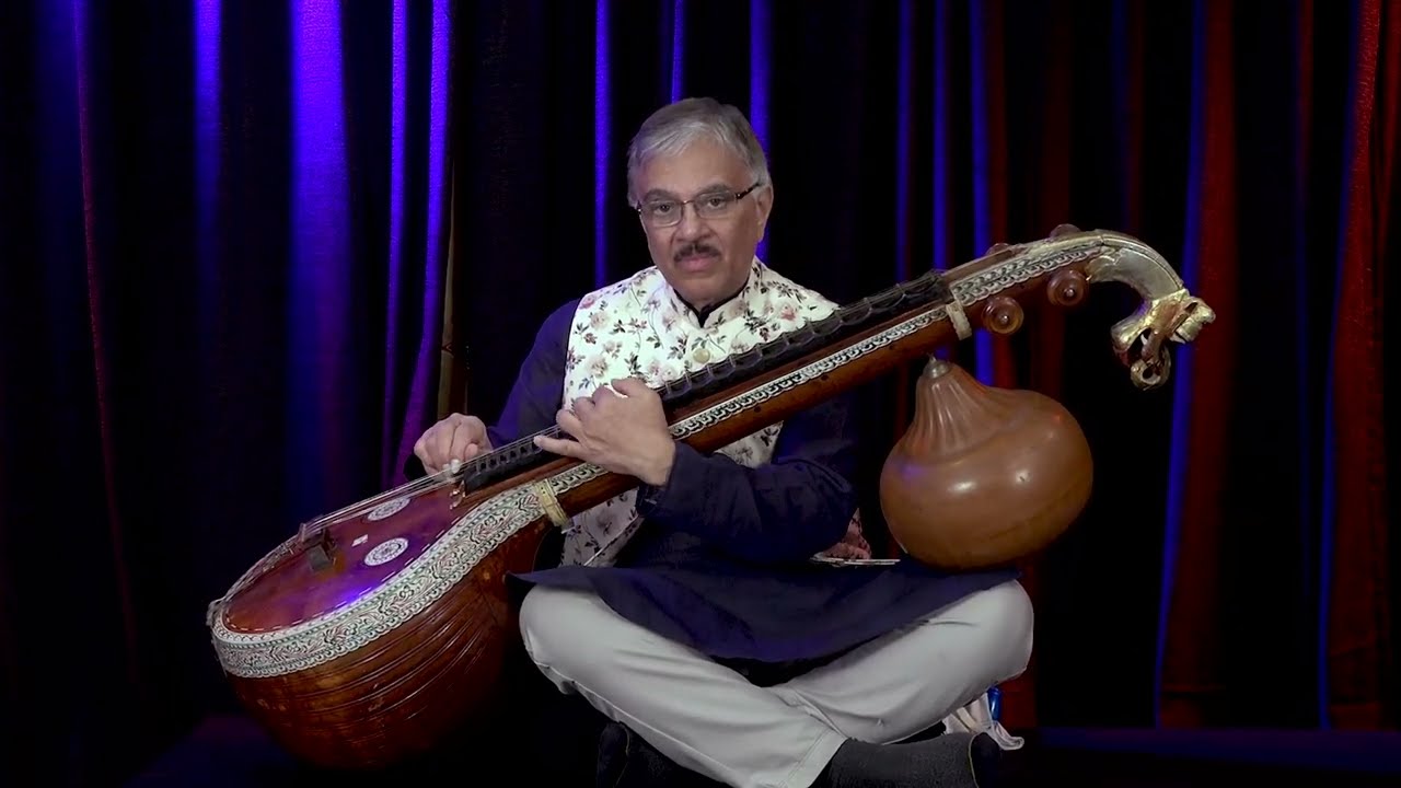 Kabhi Kabhi Mere Dil Me - a lovely Hindi movie melody on the Veena