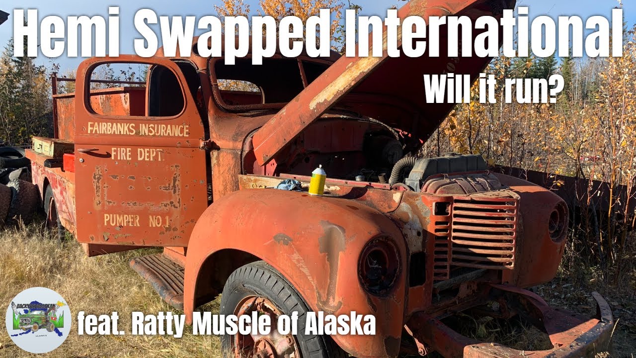Hemi Swapped 1940s KB International - Will it Run? feat. @RMAK's Dirt Road Derelicts