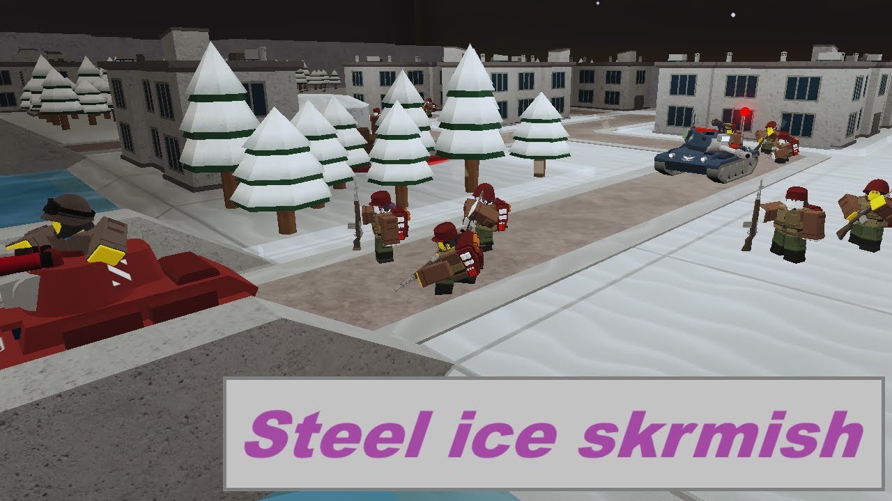 Steel ice skrmish. Noobs in combat: Cold Front