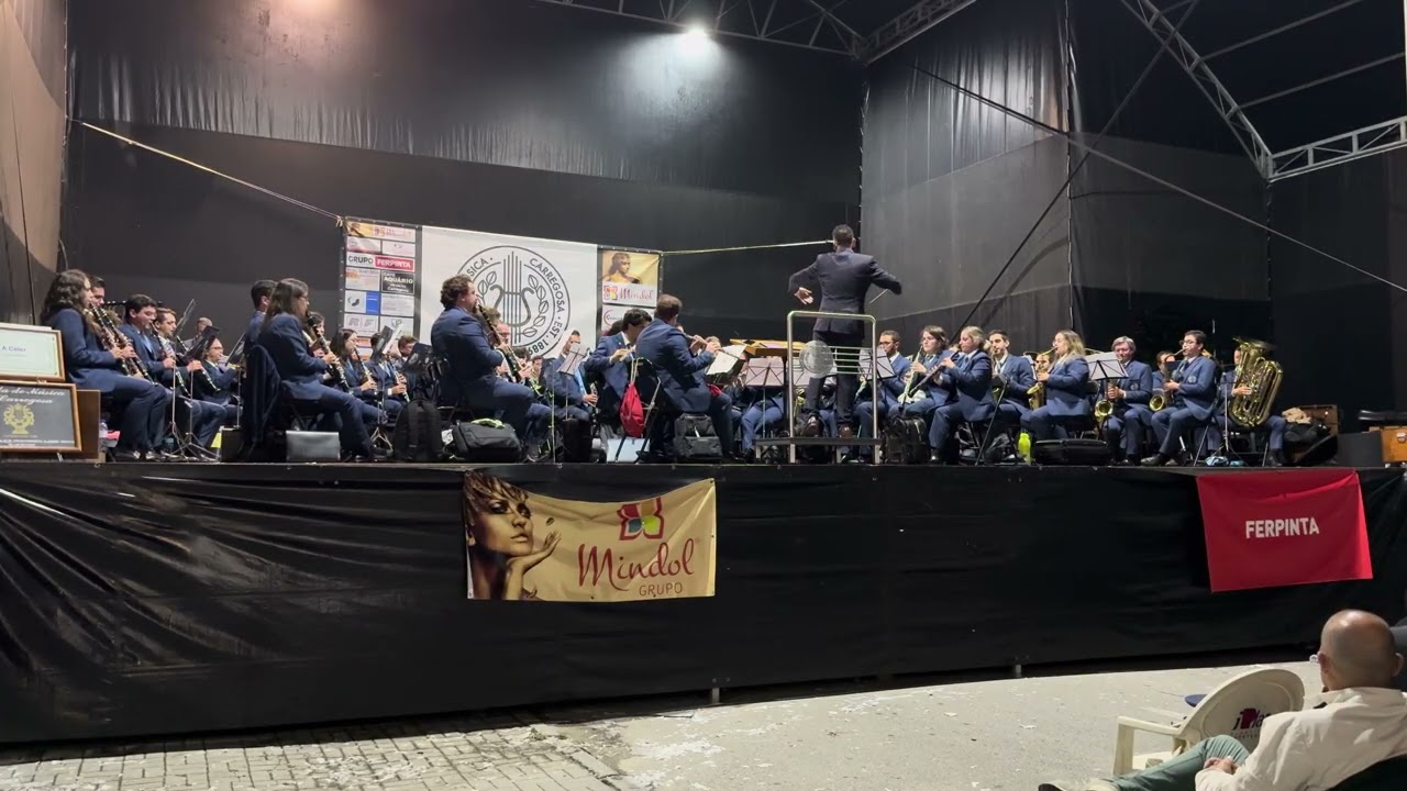A Celer - Vítor Resende - Banda de Música de Carregosa na festa de Carregosa 2025
