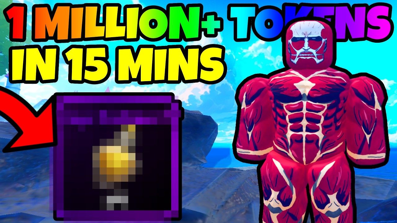 How To Get *1 MILLION+ TOKENS* In 15 MINUTES In Anime Ghost Simulator!!