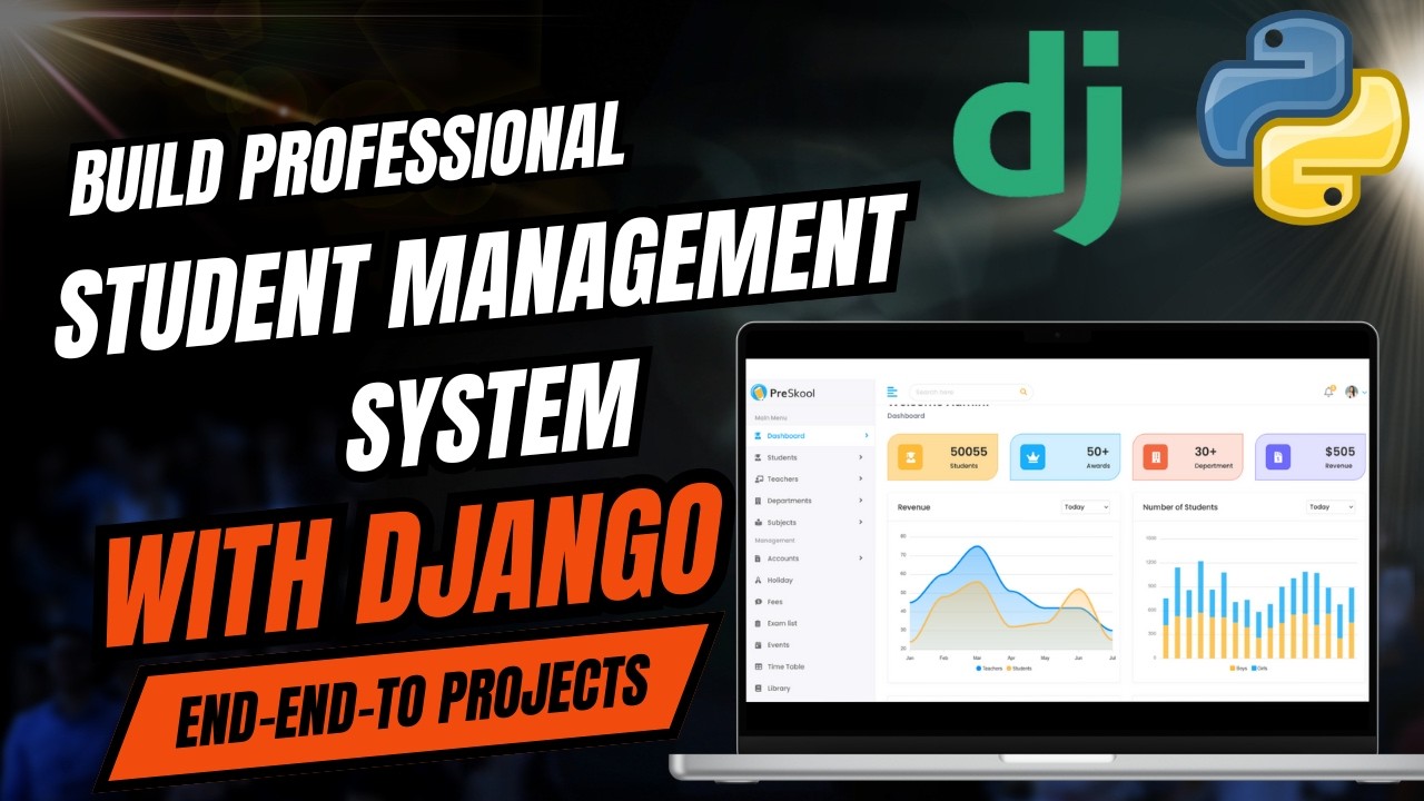 Build a Powerful Student Management System with Django: A Beginner to Advanced Step-by-Step Guide!