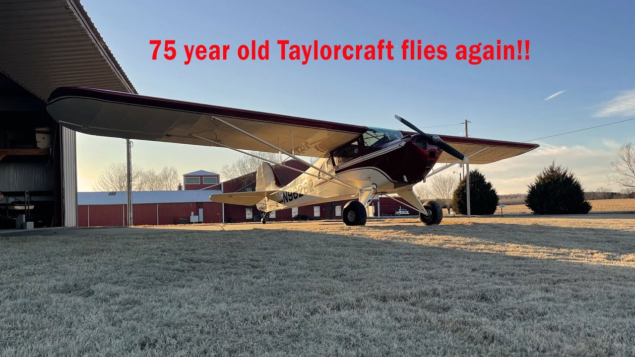 Эпизод 17: 75-летний Taylorcraft снова в полете!