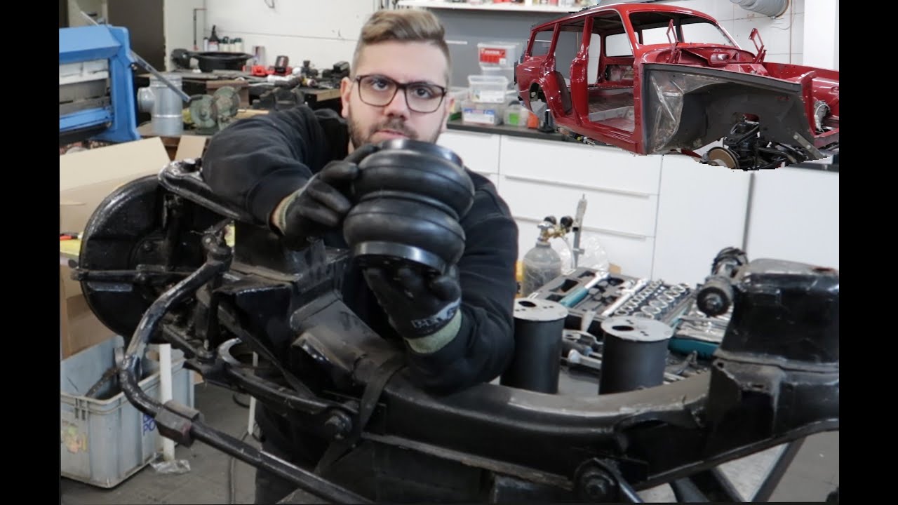 LUFTFJÄDRING TILL VOLVO AMAZON DEL1 | RETROTHOMPA VISAR HUR HAN GÖR