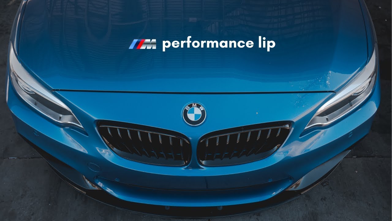 MY M235i GETS AN M PERFORMANCE FRONT LIP!