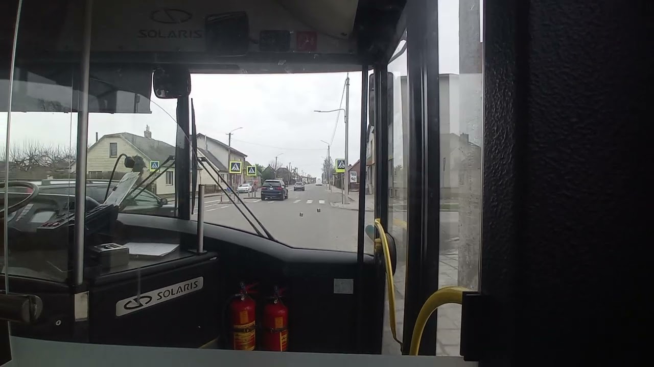 Panevėžio autobusai 8 Rožių g.–Taikos al. Solaris Urbino III 12 Hybrid #2191