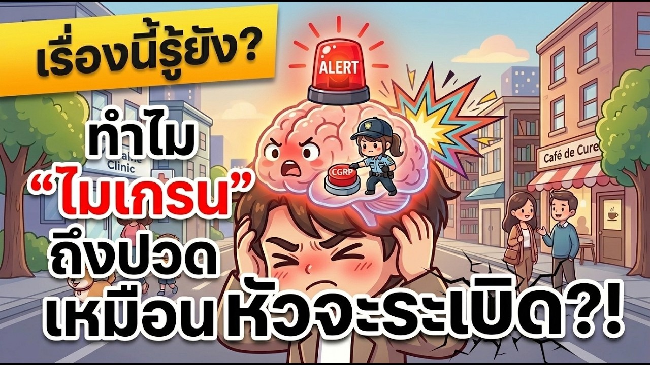 เรื่องนี้รู้ยัง? เกิดอะไรขึ้นในสมองตอนที่เราปวด 