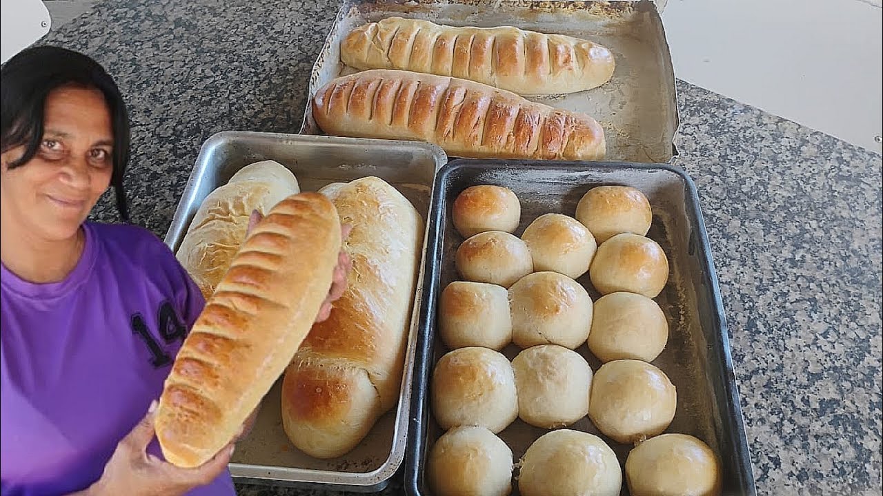PÃO CASEIRO, MELHOR RECEITA! 😋