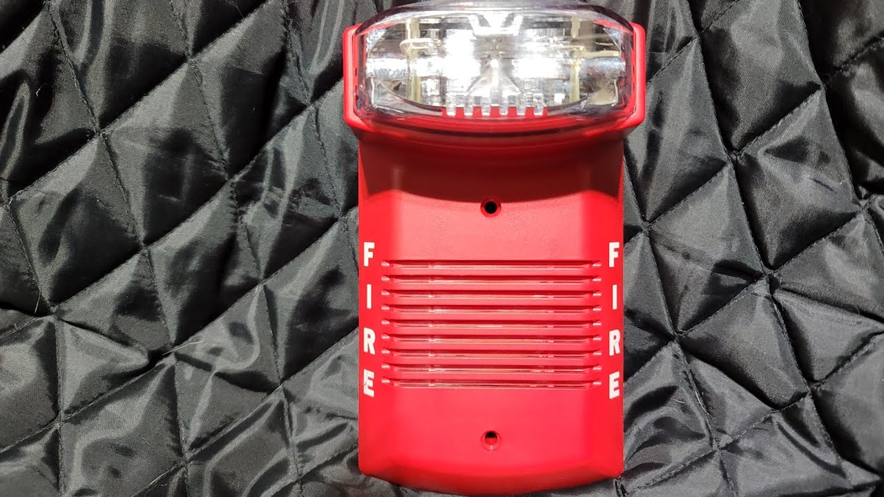 Rare system sensor ps2475ada fire alarm mini horn strobe 