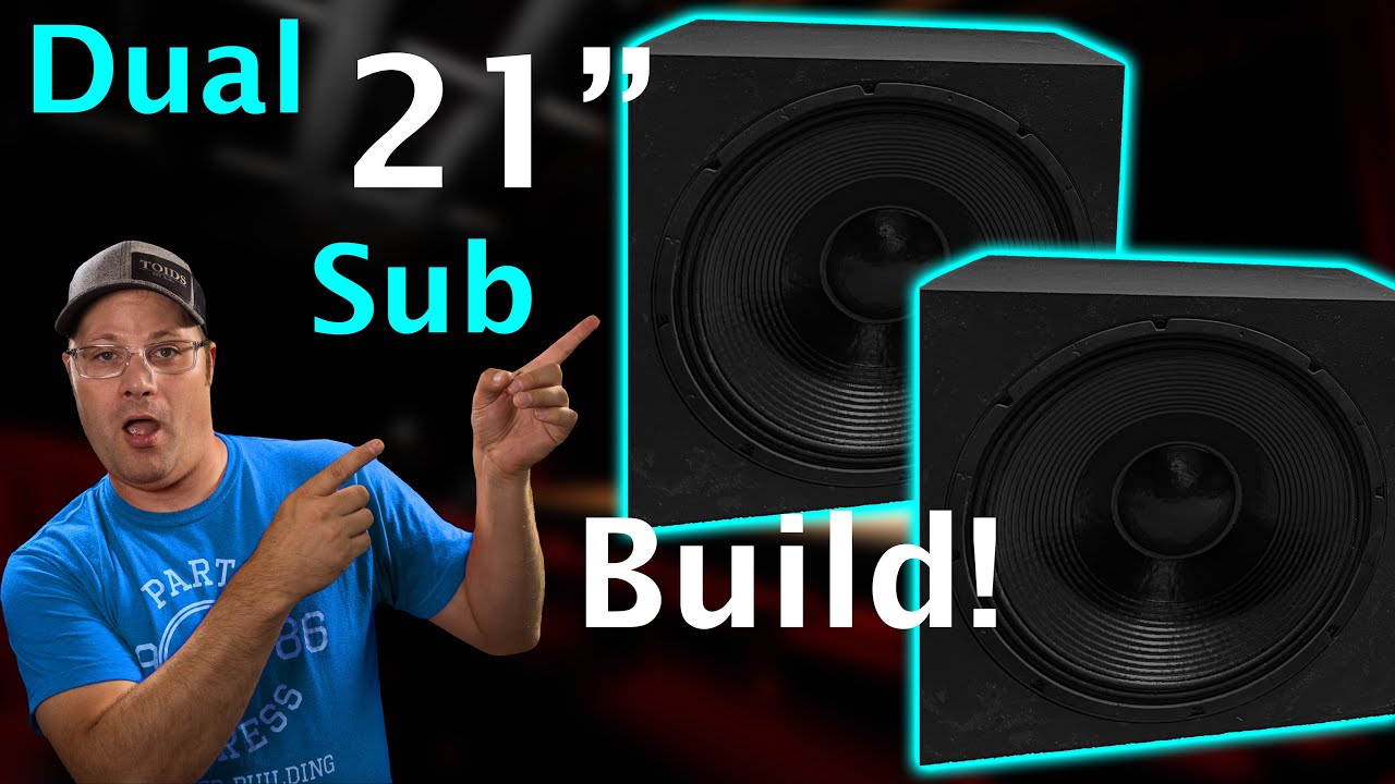 Погрузитесь в глубокий бас: соберите два 21-дюймовых сабвуфера самостоятельно! — Earthquake 21's