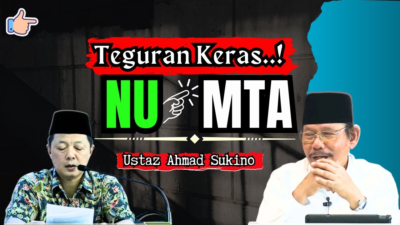 Tanggapan Ustaz Drs. Ahmad Sukino Ketika Ajaran MTA  di Kritik Warga NU || Jihad Pagi MTA