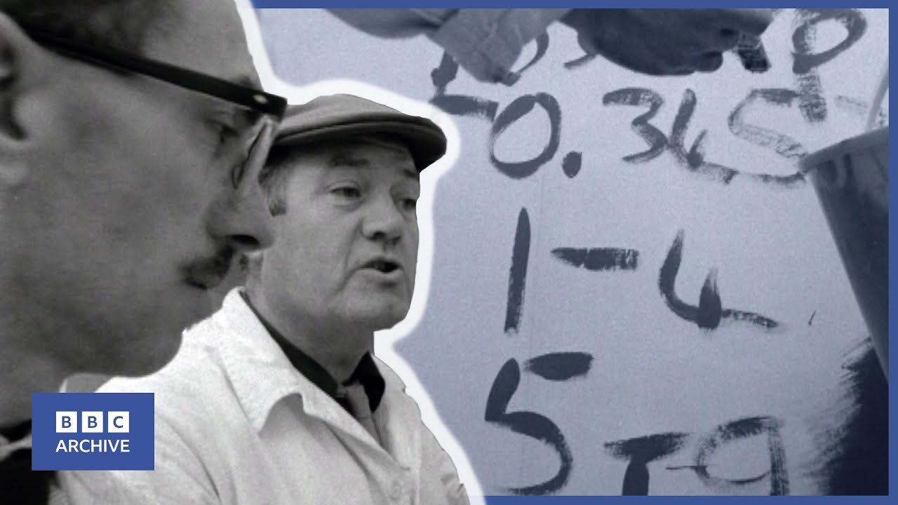 1970: DECORATORS tackle DECIMAL CURRENCY | Nationwide | World of Work | BBC Archive