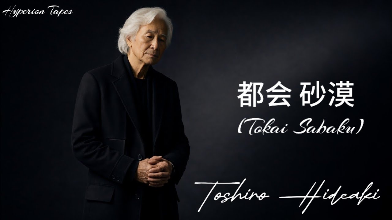 Toshiro Hideaki | 都会 砂漠 [Tokai Sabaku] | Official Video Lyric | Hyperion Tapes