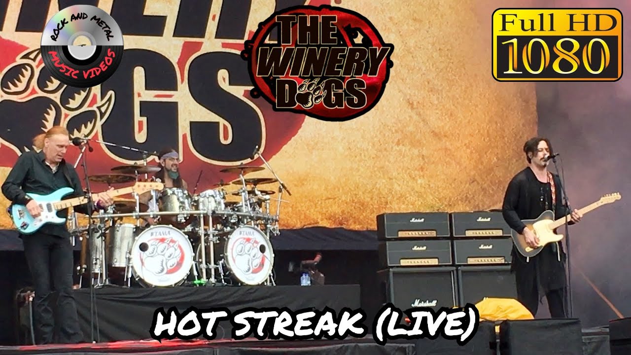 💿 The Winery Dogs - Hot Streak [❗feat. MIKE PORTNOY❗] // live at Graspop 2016 // Full HD 1080] 💿