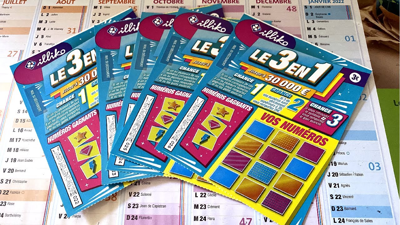 5 TICKETS À GRATTER 3 EN 1 ! LE NOUVEAU JEU ET SES 30 000€
