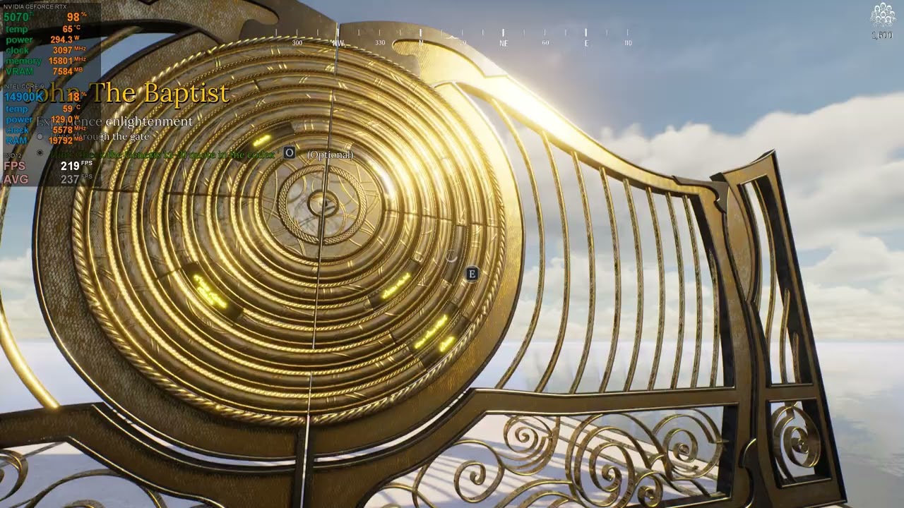 I Am Jesus Christ Demo - The Gate Riddle | PC | RTX 5070 Ti | i9-14900k | MAXED OUT | 230FPS | 2K