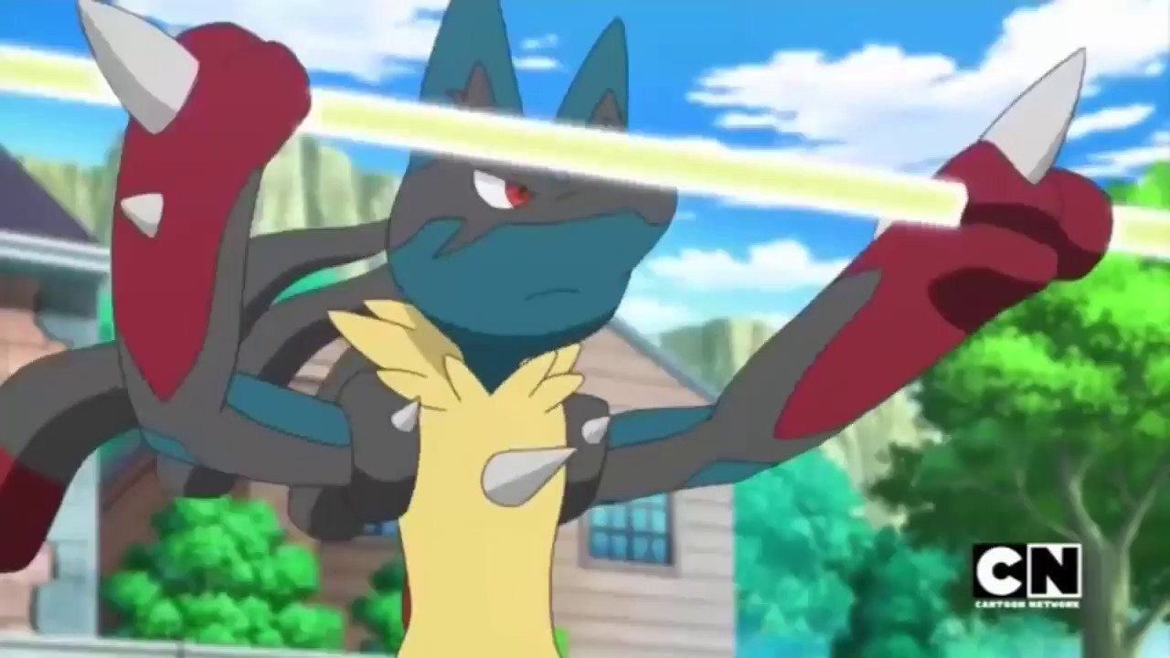 Pokemon  Mega Lucario vs Mega Lucario