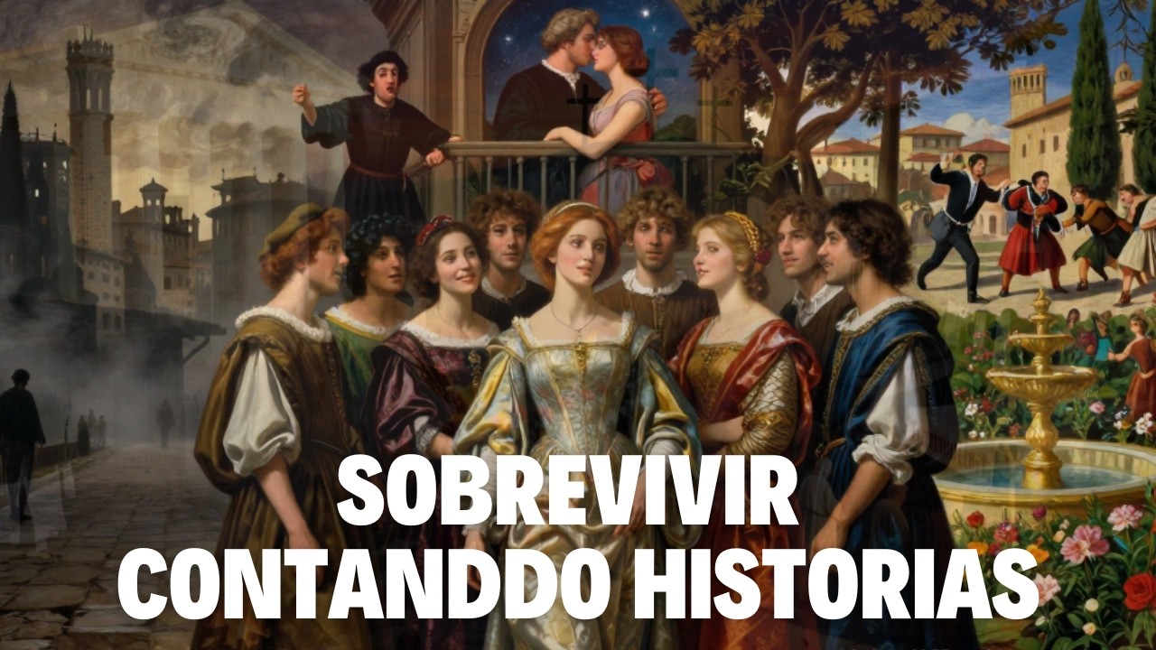 10 jóvenes, 10 Días, 100 Historias: El Refugio Prohibido contra la Peste Negra | El Decamerón