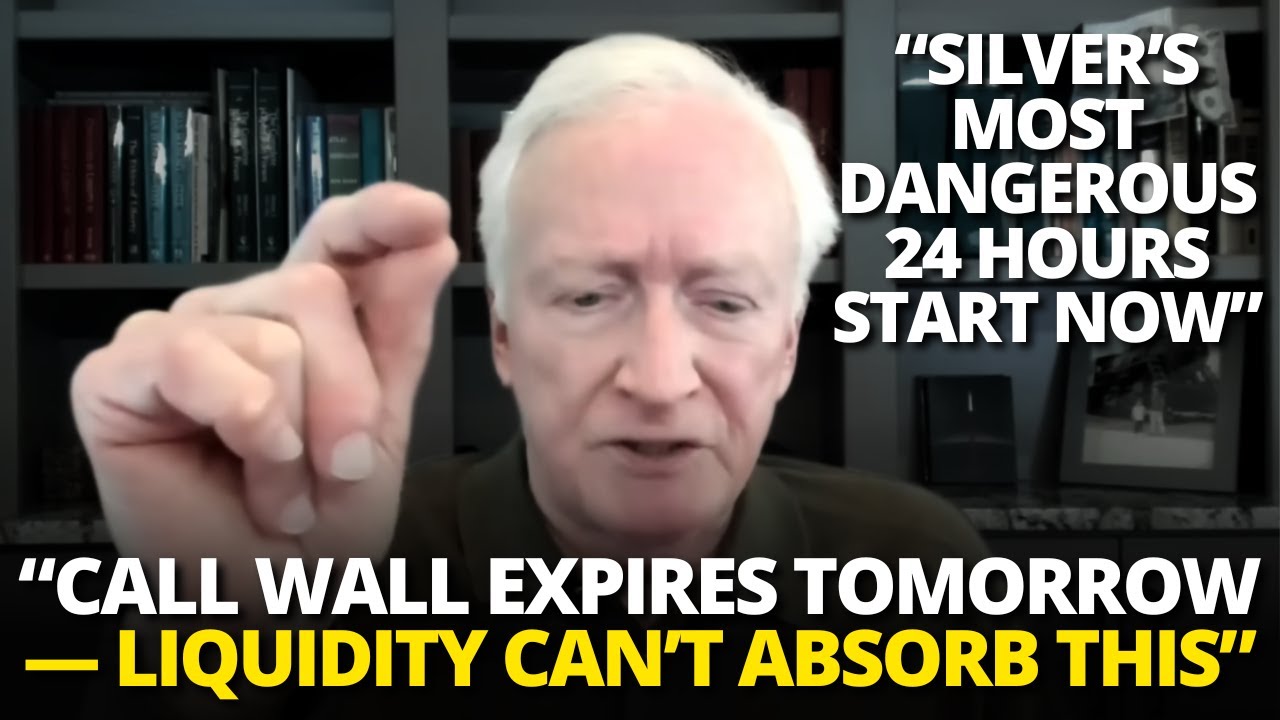 MASSIVE Silver Call Option Wall Expires Tomorrow—Silver’s Gamma Squeeze Starts Here | Michael Oliver