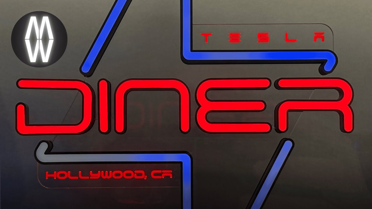 Tesla Diner / Ambient Immersive Tour / Hollywood, CA (No Talking)