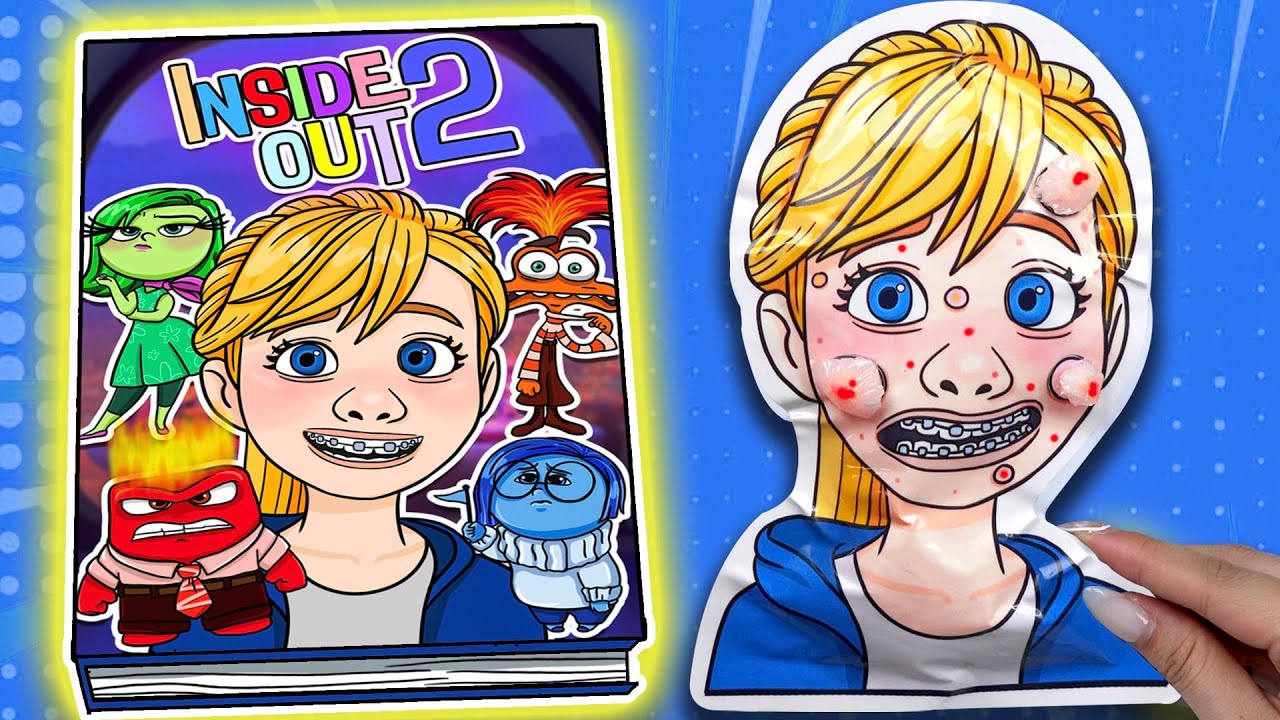 GAME INSIDE OUT 2 JOURNEY TO RESCUE YOUR FRIENDS 친구를 구출하기 위한 여정 Bling Paper