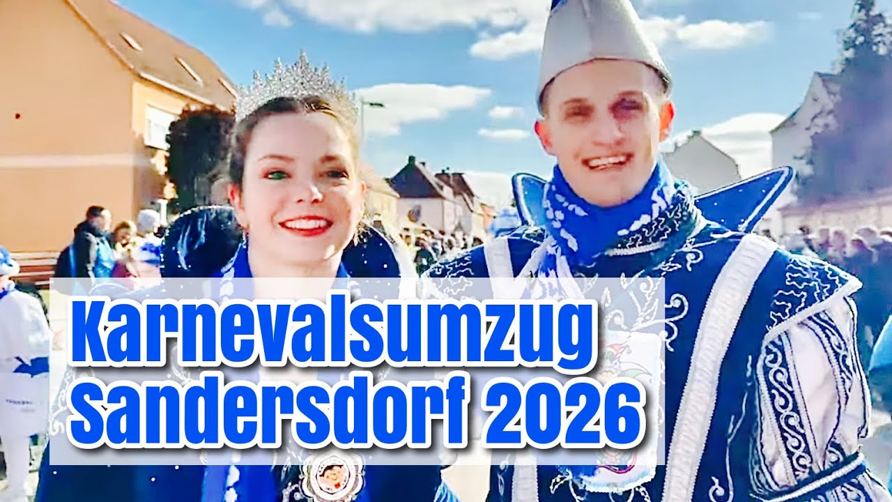 Sandoria Helau 2026! Karnevalsumzug in Sandersdorf