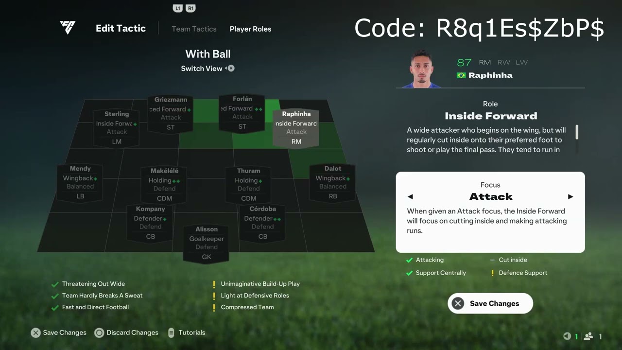 442 = CONSISTENT RESULTS ✅🔒 Best Meta FC25 Custom Tactics & Formation