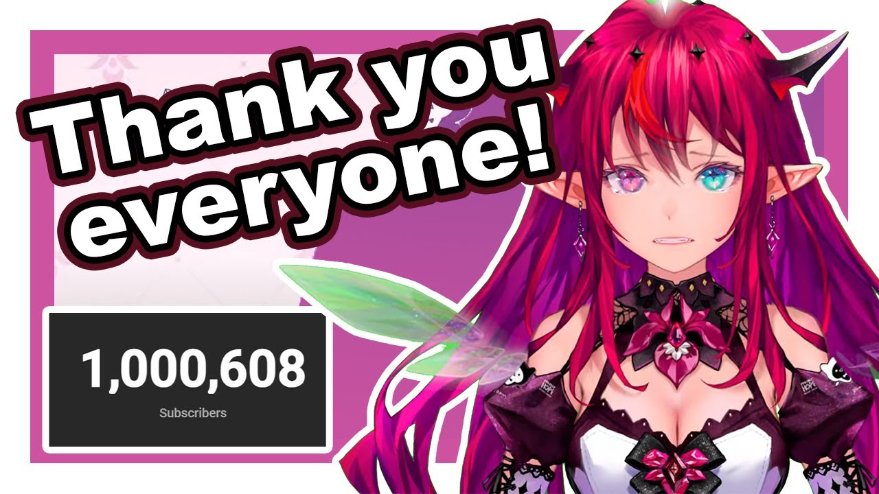 IRyS gets emotional after hitting 1 Million Subscribers... [IRyS | Hololive English]