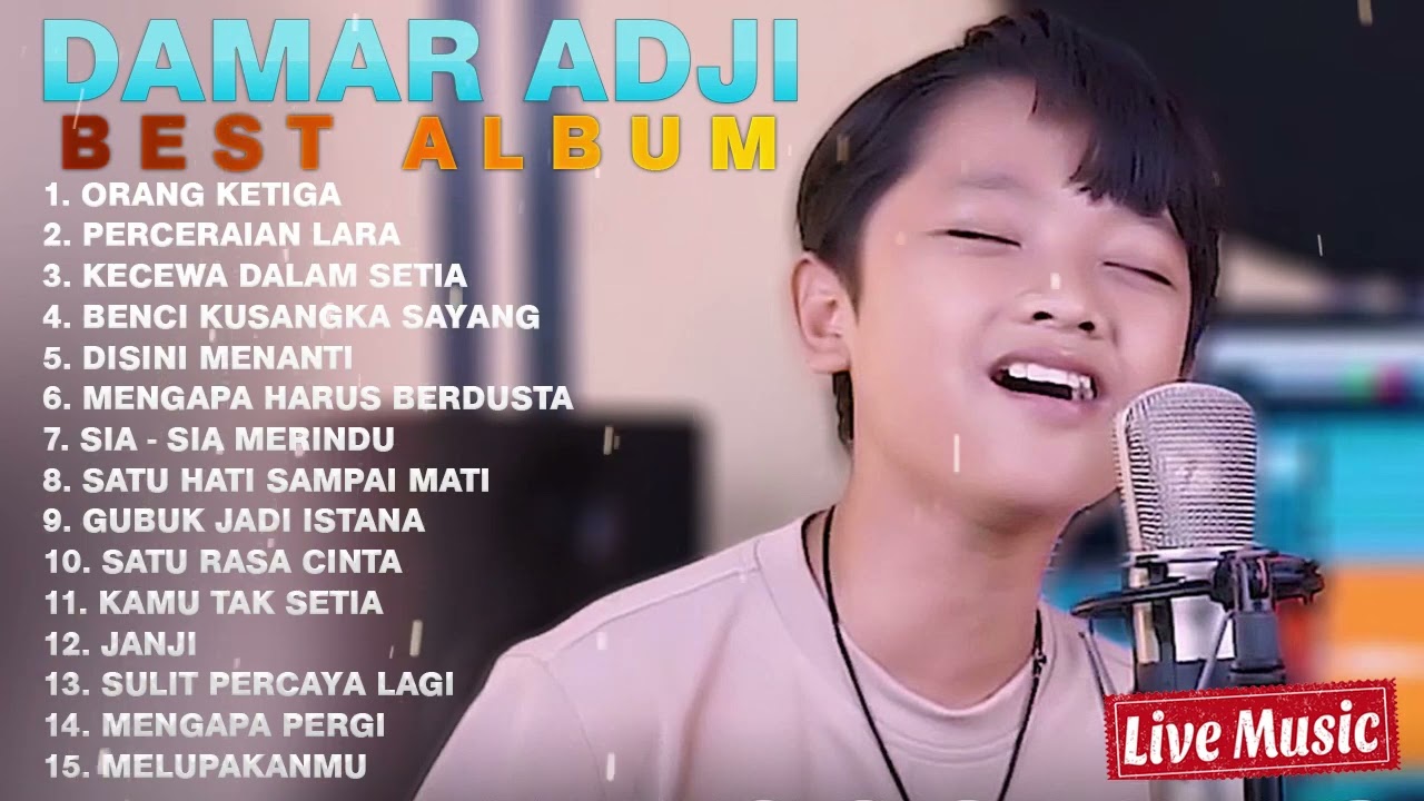 DAMAR ADJI FULL ALBUM - LIVE MUSIC 2024