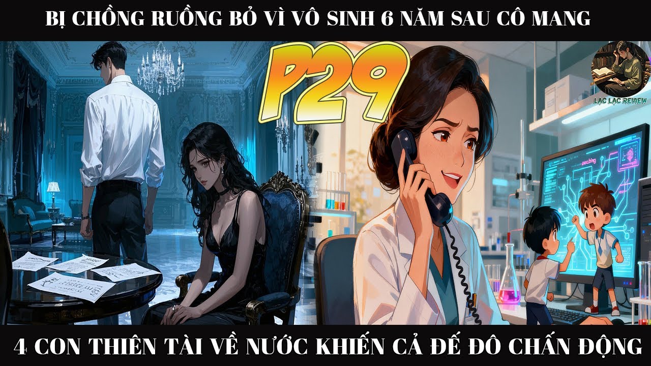 BỊ CHỒNG RUỒNG BỎ VÌ VÔ SINH 6 NĂM SAU CÔ MANG 4 CON THIÊN TÀI VỀ NƯỚC KHIẾN CẢ ĐẾ ĐÔ CHẤN ĐỘNG P29