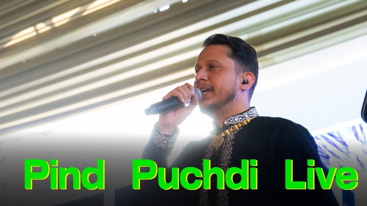 Pind Puchdi Live | Hustinder | Live Sow